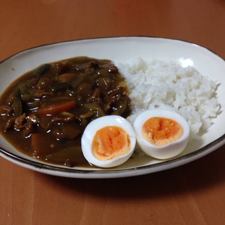 豚肉となすのカレー♪